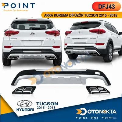 Arka Koruma Difüzör Hyundai Tucson 2015-2018