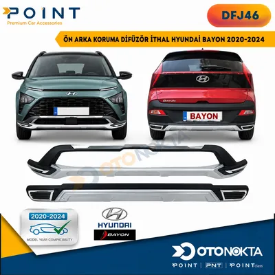 Ön Arka Koruma Difüzör İthl Hyundai Bayon 20-24 Po