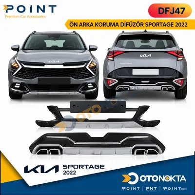 Ön Arka Koruma Difüzör Kia Sportage 2022
