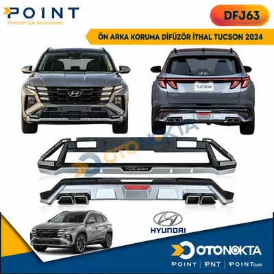 Ön Arka Koruma Difüzör Hyundai Tucson 2024
