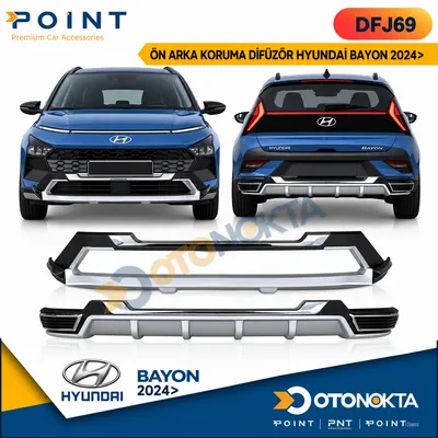 Ön Arka Koruma Difüzör Hyundai Hayundai Bayon 2024+