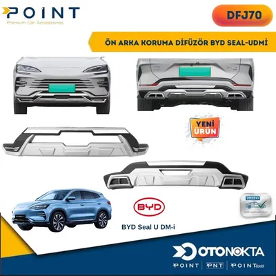 Ön Arka Koruma Difüzör BYD Seal-Udmi