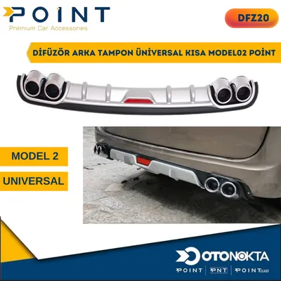 Difüzör Arka Tampon Üniversal Kısa MODEL02