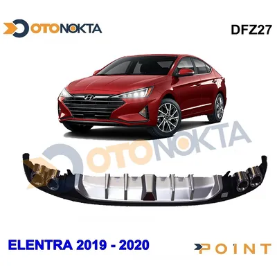 Difüzör Arka Araca Özel Hyundai Elantra 2019+