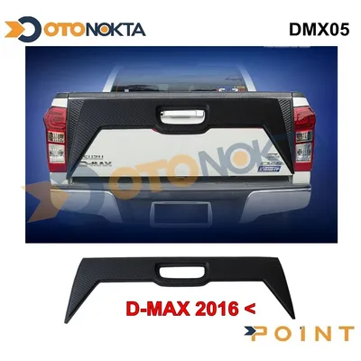 Isuzu D-Max 2012-2019 Arka Bagaj Kapla Siyah