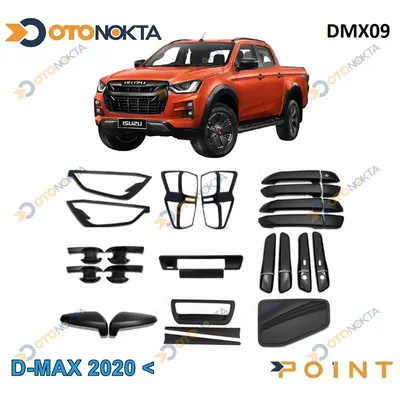 Isuzu D-Max 2020 Siyah Kaplama Set 8 Prç