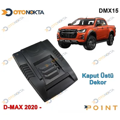 Isuzu D-Max 2020+ Ön Kaput Dekoru Siyah