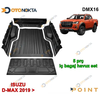 D-Max 2019+ Bagaj Havuzu Kasa İçi 3 Boyutlu