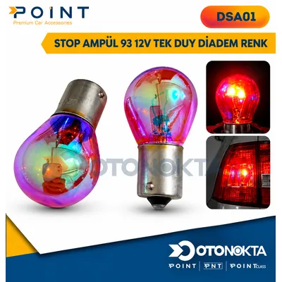 Stop Ampul 93 12V Tek Duy Diadem Renk