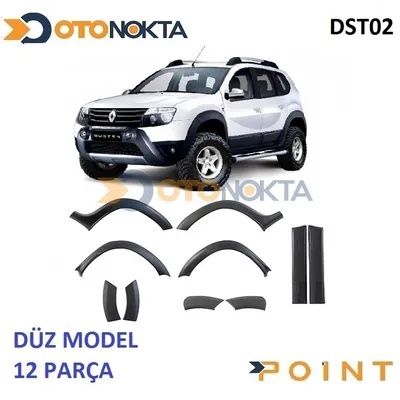 Dacia Duster 2012+ Çamurluk Düz Dodic 12 Prç.