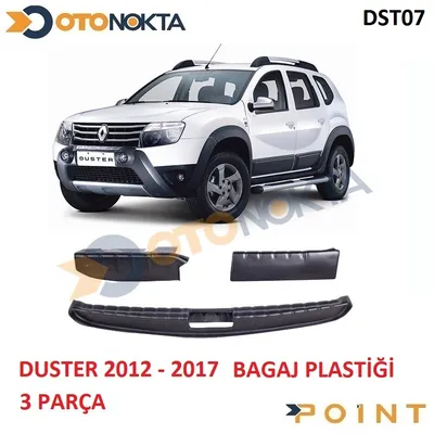 Dacia Duster 2012-2017 Bagaj İçi Plastik 3'lü Set