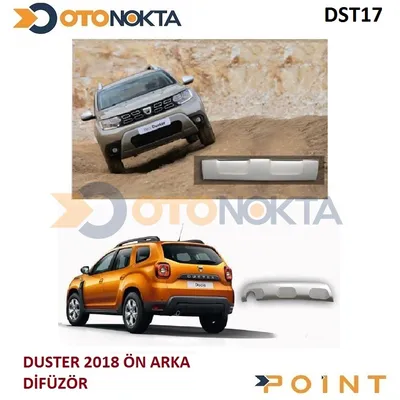 Dacia Duster 2018+ Tampon Difüzör Ön Arka Set