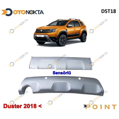 Dacia Duster 2018+ Tampon Difüzör Ön Arka Sensörlü