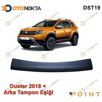 Dacia Duster 2018+ Arka Tampon Eşiği Plastik