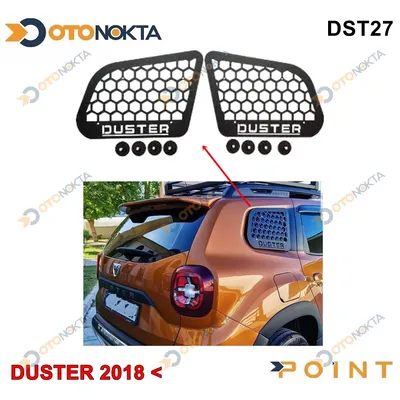 Dacia Duster 2018 Kelebek Cam Izgara Metal