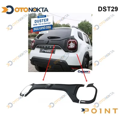 Dacia Duster 2018+ Arka Bagaj Kapak Dodic Dkor Cap