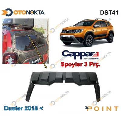 Dacia Duster 10-17 Spoyler 3 Parça Cappa