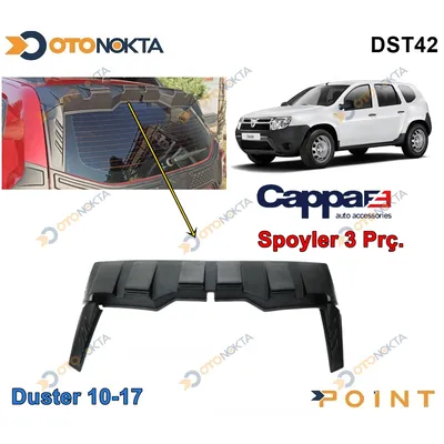 Dacia Duster 2018+ Spoyler 3 Parça Cappa