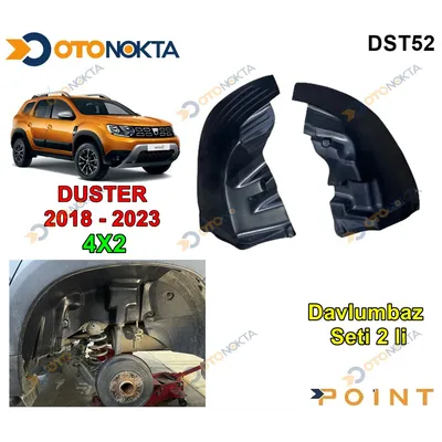 Duster 2018+ 4x2 Davlumbaz Seti 2 Prç. Sağ-Sol