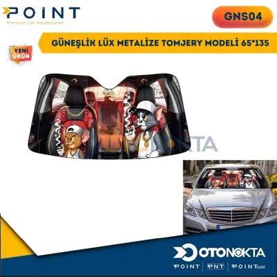 Güneşlik Lüx Metalize Tomjery Modeli 65*135