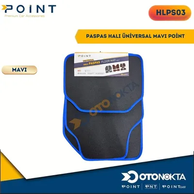 Paspas Halı Üniversal Siyah Mavi
