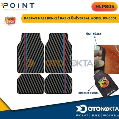 Paspas Halı Renkli Baskı Üniversal Model PS-0001