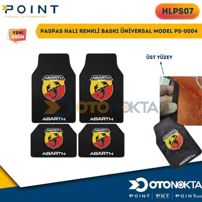 Paspas Halı Renkli Baskı Üniversal Model PS-0004