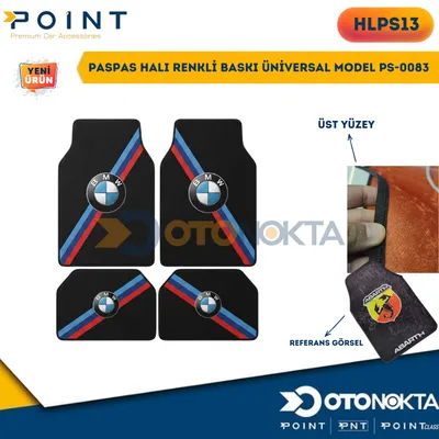 Paspas Halı Renkli Baskı Üniversal Model PS-0083