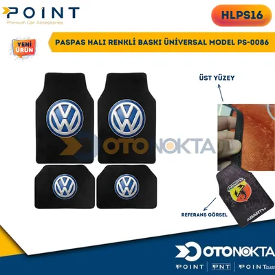 Paspas Halı Renkli Baskı Üniversal Model PS-0086