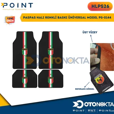 Paspas Halı Renkli Baskı Üniversal Model PS-0144