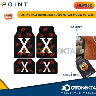 Paspas Halı Renkli Baskı Üniversal Model PS-0186
