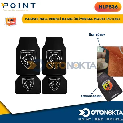 Paspas Halı Renkli Baskı Üniversal Model PS-0201