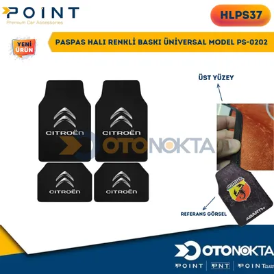 Paspas Halı Renkli Baskı Üniversal Model PS-0202