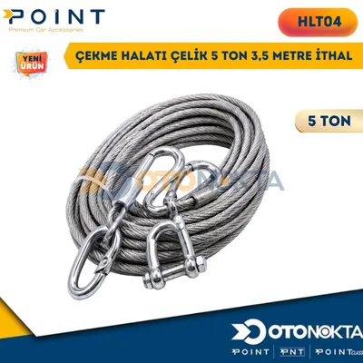 Çekme Halatı Çelik 5 Ton 3,5 Metre