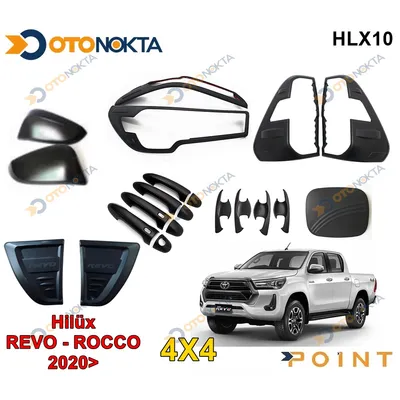 Toyota Hilux 2020+ Rocco Siyah Set 7 Pr 4x4
