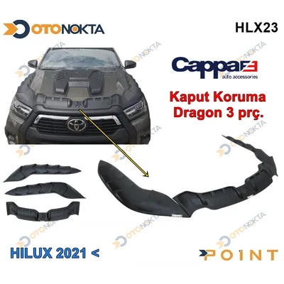 Toyota Hilux 2021+ Ön Kaput Koruma Dragon Cappa