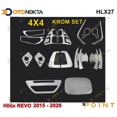 Toyota Hilux 2015-2019 Krom Set 8 Parça 4x4