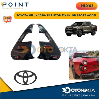 Toyota Hilux 2020+ Far Stop Siyah gr Sport Model