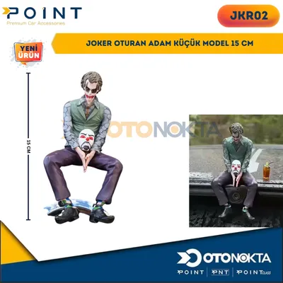 Joker Oturan Adam Orta Model 15 cm – görsel 2