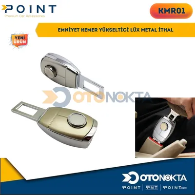Emniyet Kemer Yükseltici Lüx Metal