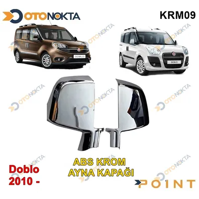 Fiat Ayna Kapağı ABS Krom Doblo 2010 Sonrası