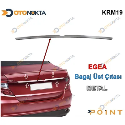 Bagaj Çıtası Kromu Fiat Egea
