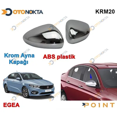 Fiat Ayna Kapağı ABS Krom Egea