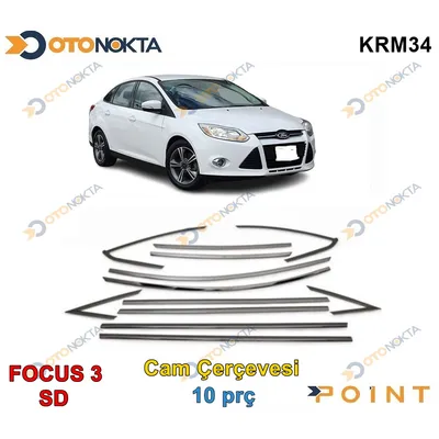Cam Çerçevesi Krom Ford Set 10 Prç Focus 3 Sd