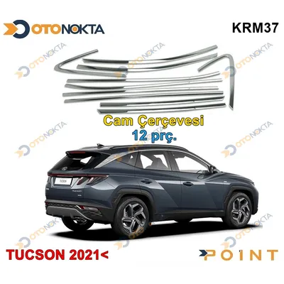 Cam Çerçevesi Krom Hyundai Set 12 Prç Tucson 2021