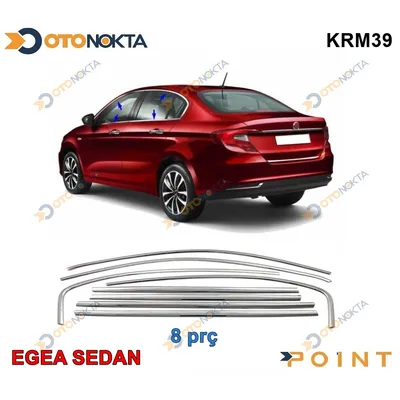 Cam Çerçevesi Krom Fiat Set 8 Prç Egea Sedan