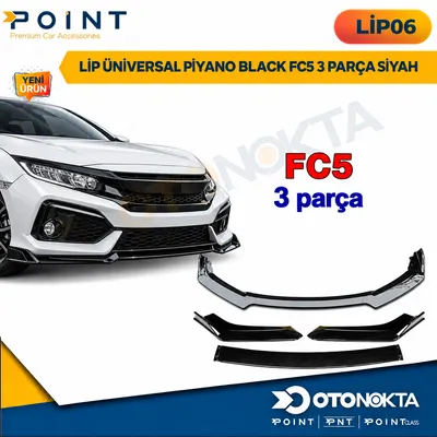 Lip Üniversal Piyano Black FC5 3 Parça Siyah