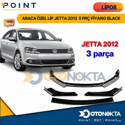 Araca Özel Lip Volkswagen Jetta 2012 3 Prç Piyano Black