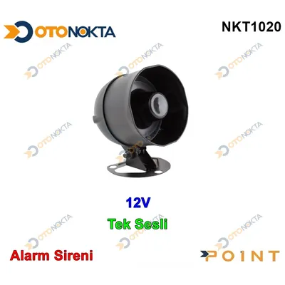 Siren Tek Ses 12V SS06-1T