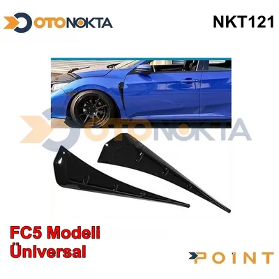 Çamurluk Süsü Ventil FC5 Modeli Parlak Siyah